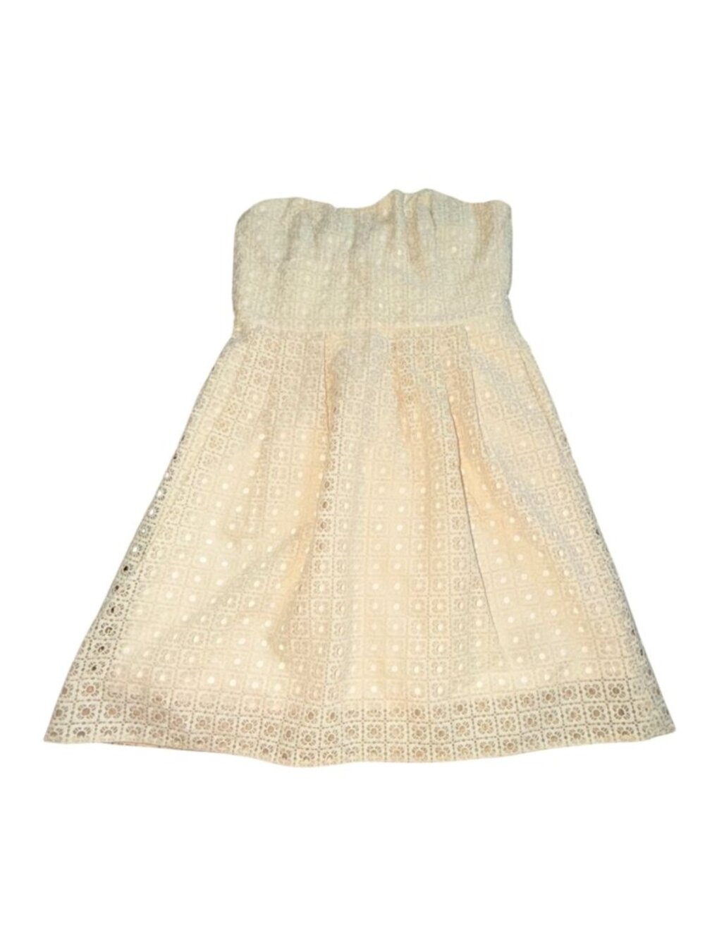 J.Crew Hayley Organza Eyelet Dress-10-GUC